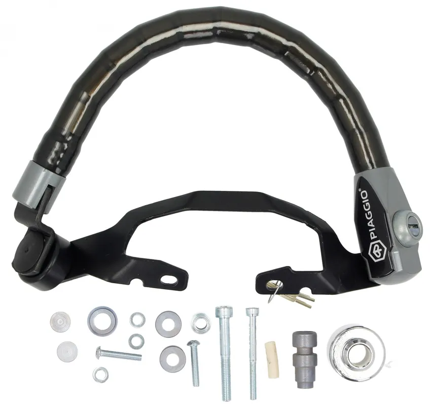 Antivol (selle – guidon) standard pour Piaggio Beverly HPE 300 / 310 / 400 Prix Bas