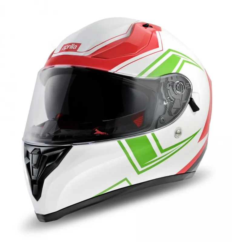 Expédié Aujourd&rsquo;hui Aprilia casque intégral Racing blanc XS