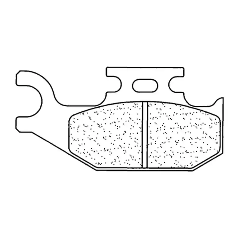 Super Prix CL Brakes ATV plaquettes de frein en métal fritté – 1235ATV1