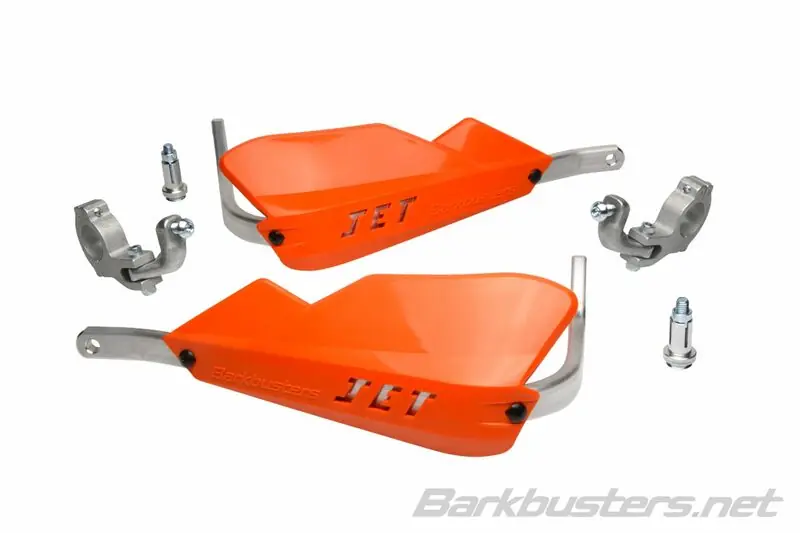 Retour Gratuit Barkbusters Jet Kit de protection des mains Fixation en deux points Conique Orange