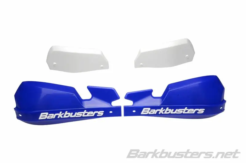 Barkbusters VPS MX Handschutz Kunststoff Set Nur Blau/Weiß Deflektor Promotion Saisonnière