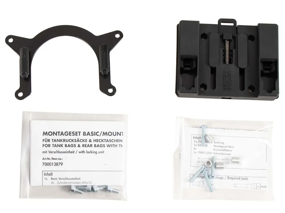 Anneau de réservoir Basic avec unité de fermeture de la sacoche de réservoir pour Aprilia RST 1000 Futura (01-03) Prix Cassé