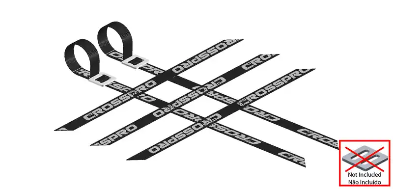 Haute Qualité Filet de barre Nerf Cross-Pro – Noir