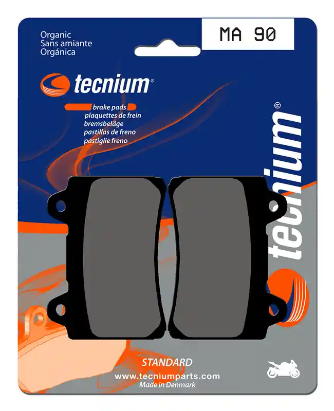 Tecnium Street Organische Bremsbeläge - MA90 Top Vente