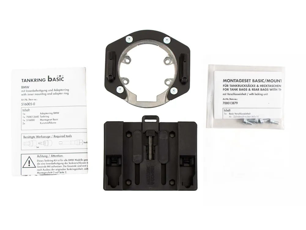 Anneau de réservoir Basic y compris unité de fermeture de la sacoche de réservoir pour BMW S 1000 RR (12-14) Hepco & Becker Remise