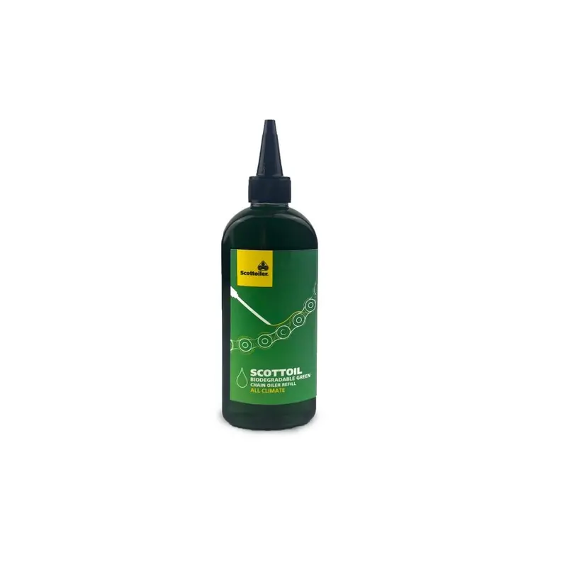 Scottoiler Biodegradable Green Lubricant For Chain Lubrication Systems – 250ml bottle Promotion Saisonnière
