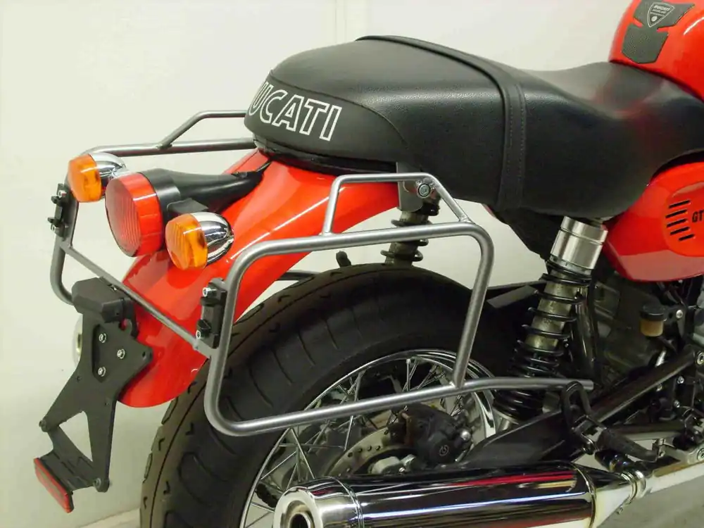 Support de valises latérales vissé noir pour Ducati GT 1000 (07-10) Hepco & Becker Offre Du Jour
