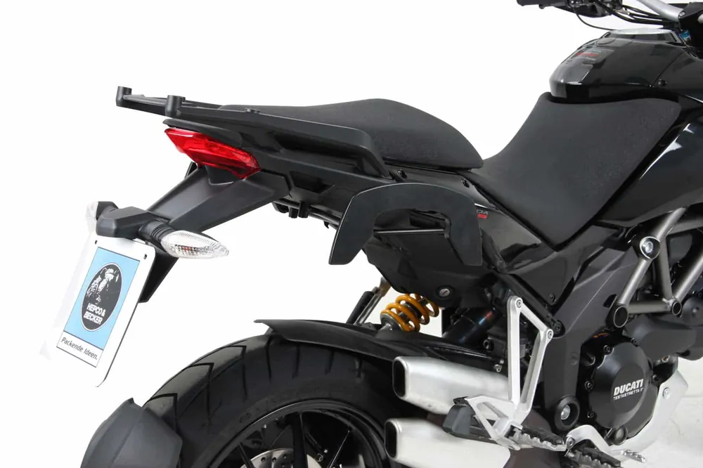 Support latéral C-Bow noir pour Ducati Multistrada 1200 /S (10-14) Hepco & Becker Nouveauté