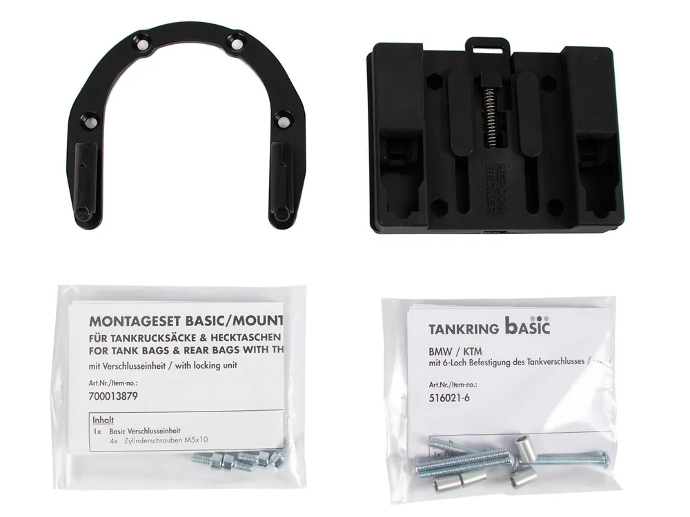 Anneau de réservoir Basic avec unité de fermeture de la sacoche de réservoir pour Ducati Multistrada 1200 /S (15-17) Expédié Aujourd&rsquo;hui