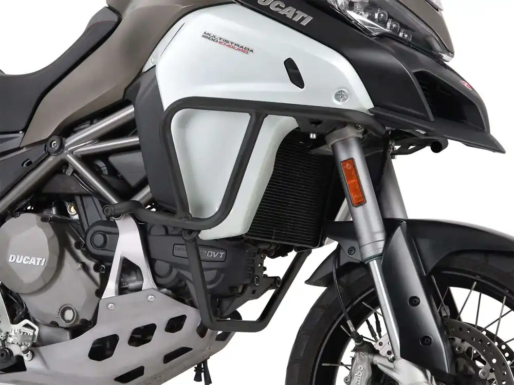 Arceau de protection du réservoir noir pour Ducati Multistrada 1200 Enduro (16-18) Hepco & Becker Solde