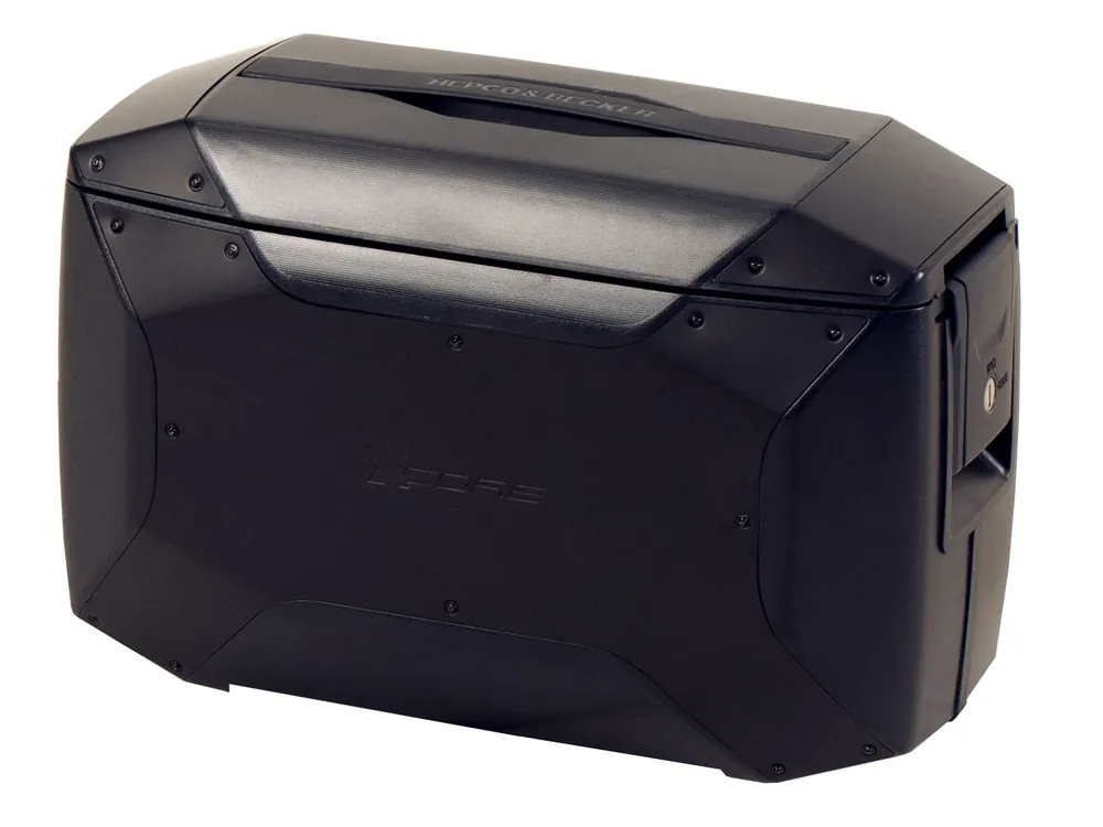 Xcore valise latérale noire pour support C-Bow Hepco & Becker Nouvelle Collection