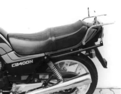 Porte-bagages tubulaire support de top case noir pour Honda CB 250 N /400 N (81-86) Hepco & Becker Satisfait Ou Remboursé