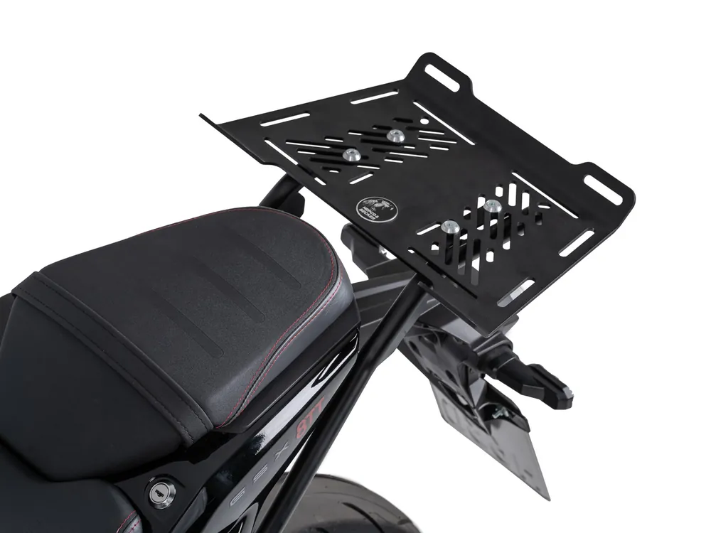 Acheter En Ligne Elargisseur de porte-bagages noir pour Suzuki GSX-8TT (25-) Hepco & Becker