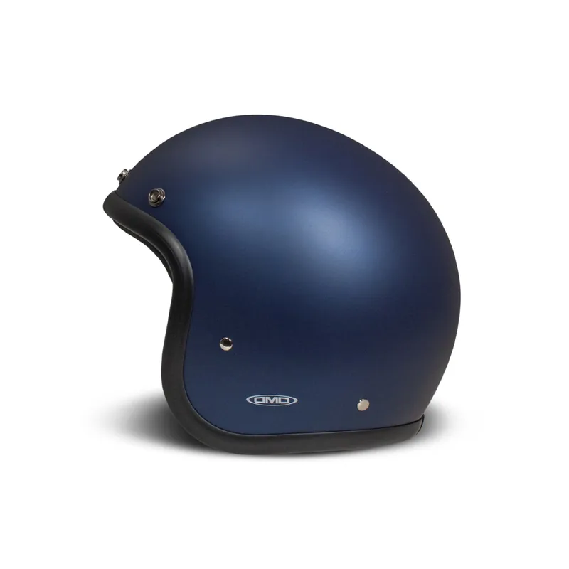 Casque intégral DMD Retro, bleu mat, Matt Deep Blue, fibre de verre, ECE 22.06 XS Bon Marché