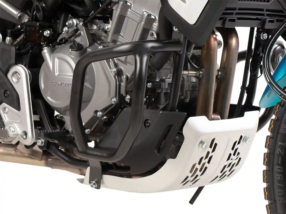 Arceau de protection moteur noir pour CFMoto 450 MT (24-) Hepco & Becker Paiement Sécurisé