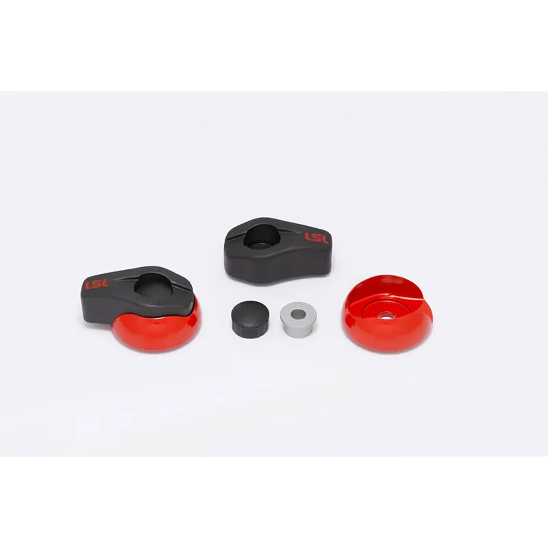Acheter En Ligne LSL Crash Pad Classic Köpfe, signal rot, Paar