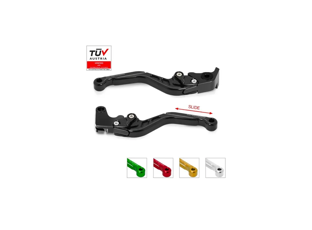 Barracuda Brems- und Kupplungshebelsatz für Ducati Monster 821 / Monster 797 / Scramber 800/400 / Hy Commander Vite