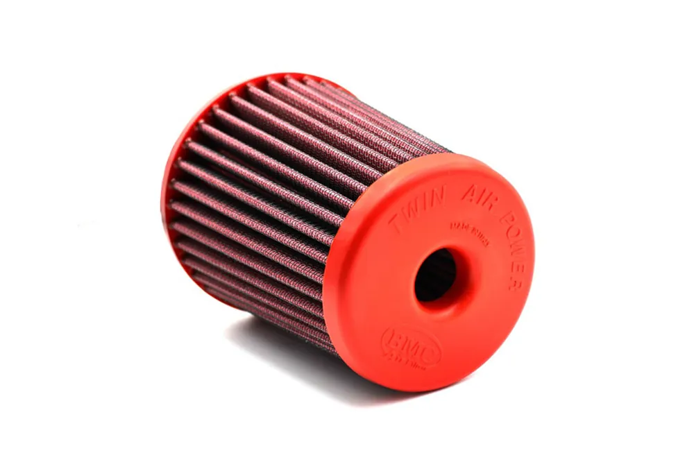 Quantité Limitée BMC Universal-Sportluftfilter Konisch, 76 mm Durchmesser, 151 mm Länge, zentral, Kunststoffkappe