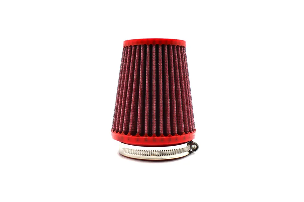 BMC Sportluftfilter Konisch, 60 mm Durchmesser, 100 mm Länge, Kunstoffkappe Populaire