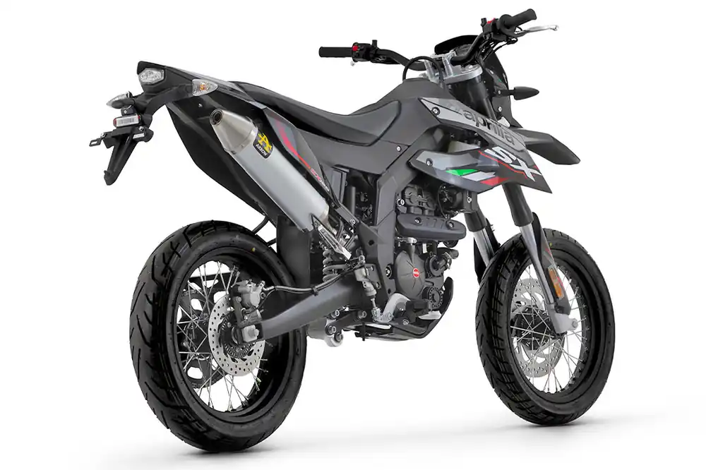 ARROW Auspuff THUNDER Aluminium für Aprilia RX125 / SX125 Modelljahr 2021-2023 Dernière Chance