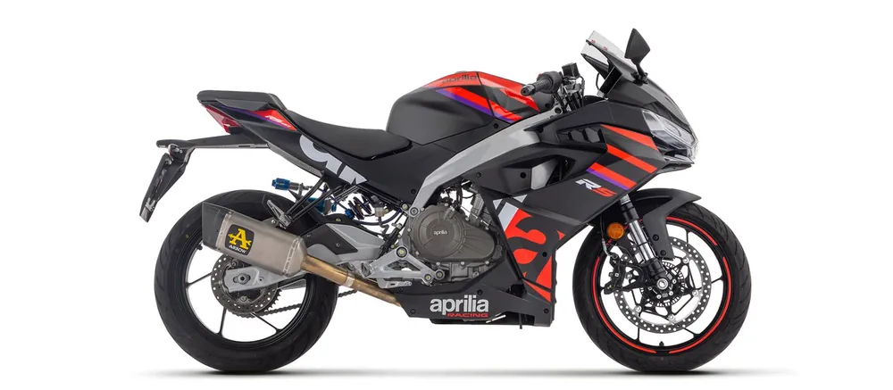 ARROW PISTA Racing-Kompletttanlage Edelstahl für Aprilia RS457 Modelljahr 2024- Nouvel Arrivage