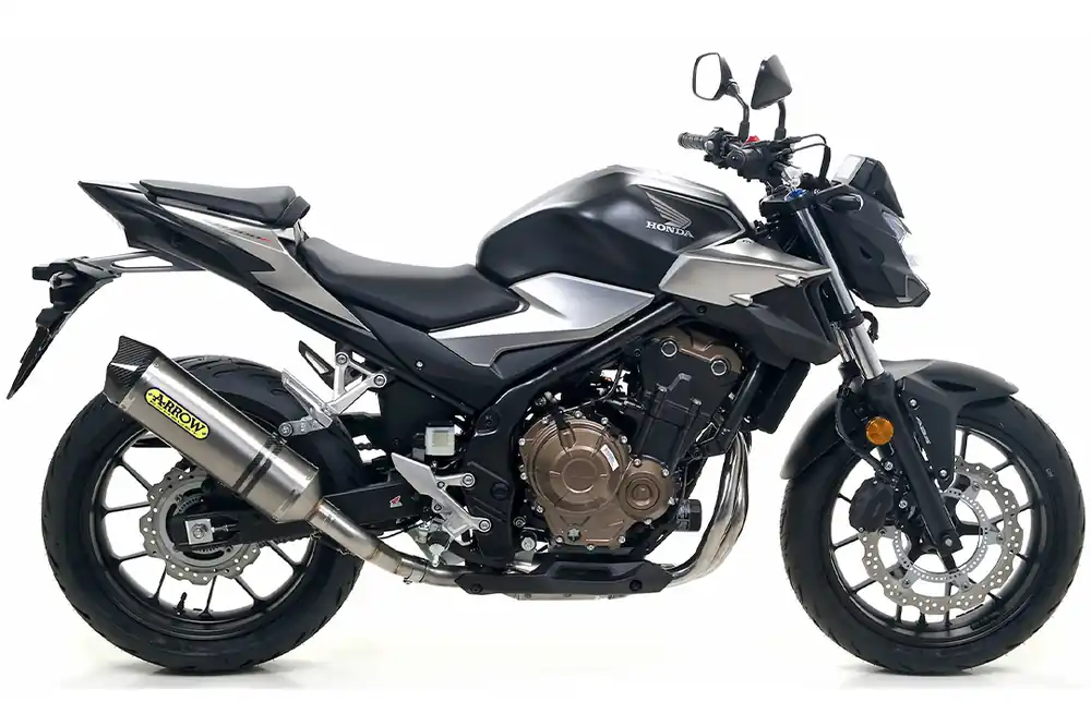 ARROW Auspuff RACE TECH für Honda CB500F 2019-2020 CBR500R 2019-2020 aus Titan mit Carbonkappe Affaire À Saisir