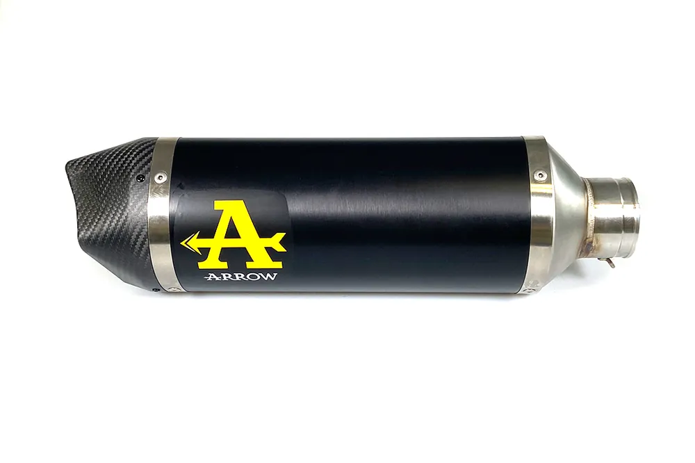 ARROW Auspuff DARK RACE TECH für Aprilia RSV4 /Tuono V4 Factory 1100 2019- aus Aluminium mit Carbonk Réduction