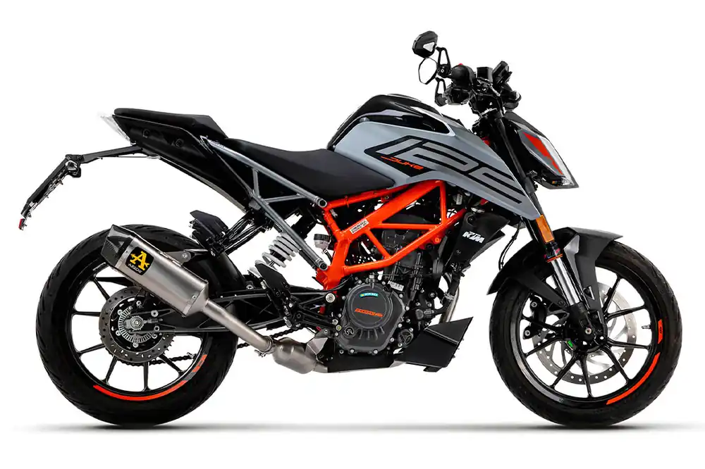 Achetez Aujourd&rsquo;hui ARROW Auspuff INDY RACE Titan für KTM 125 Duke und KTM 390 Duke ab Modelljahr 2021-