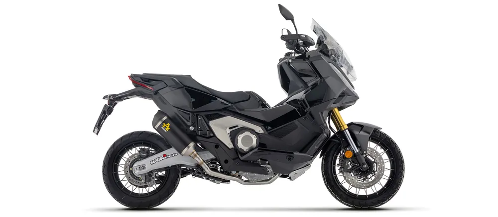 Remise ARROW Auspuff RACE-TECH DARK Aluminium schwarz für Honda X-ADV 750 RH21 Modelljahr 2025-