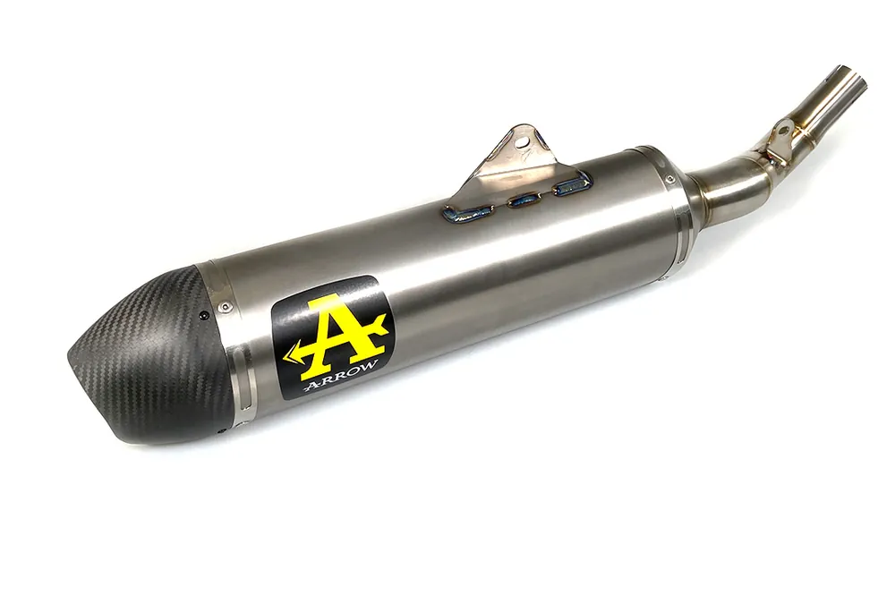 ARROW Auspuff RACE TECH für Honda CRF450L 2019- aus Titan, ohne Katalysator Commander Maintenant