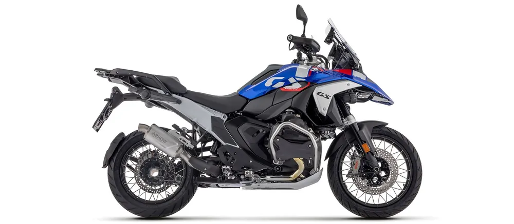 ARROW Auspuff INDY RACE EVO Aluminium silber für BMW R1300GS (Adventure), 2024- Prix Réduit