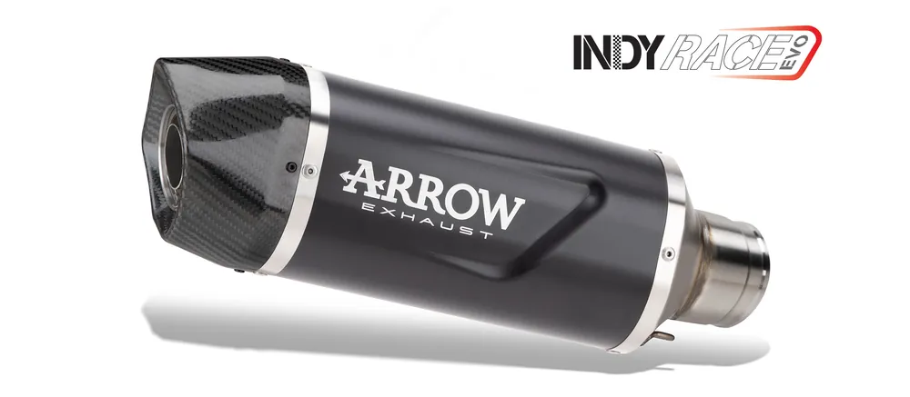 ARROW Auspuff INDY RACE EVO DARK Aluminium schwarz für Voge D900X Valico Modelljahr 2024- Seulement Aujourd&rsquo;hui