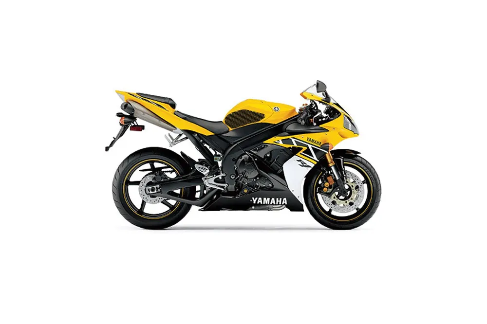 Certifié Stompgrip schwarz Icon, für Yamaha YZF-R1, 2004-06, XJR1300 (2002-2015), FZS1000 (2001-2005)