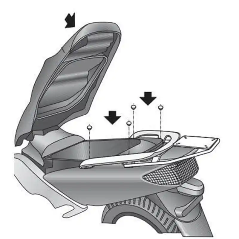SHAD Top Master Montagesatz – Yamaha Paiement Sécurisé