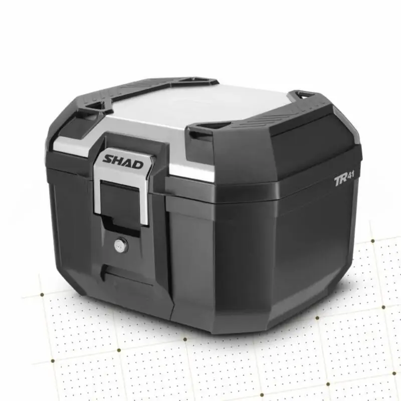 Produit De Marque SHAD Topcase Terra TR41 Schwarz/Alu-Abdeckung