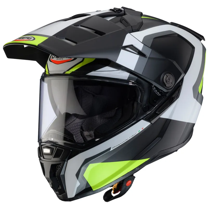 Caberg casque Tanami Scram noir mat/gris-fluo-jaune XS Nouvel Arrivage