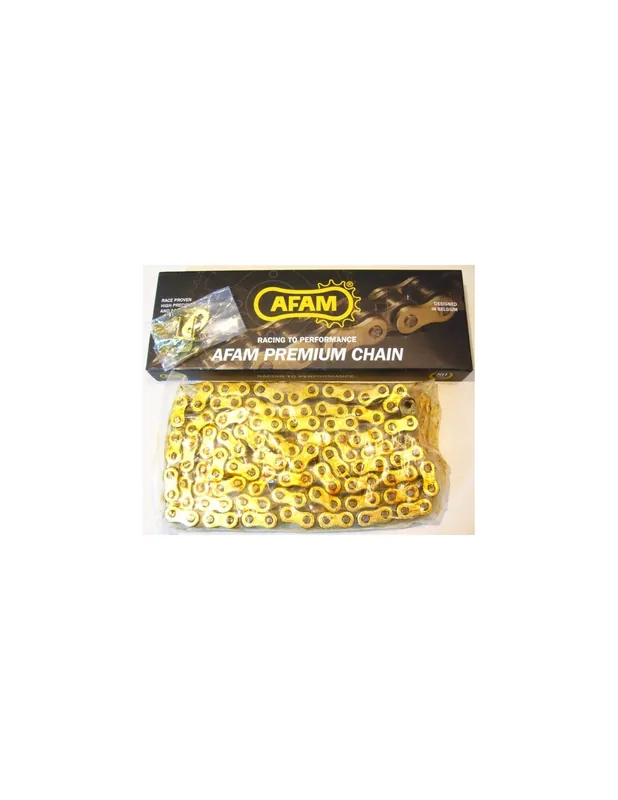 Acheter Direct Chaine AFAM renforcée or (pas 428, 120 maillons)