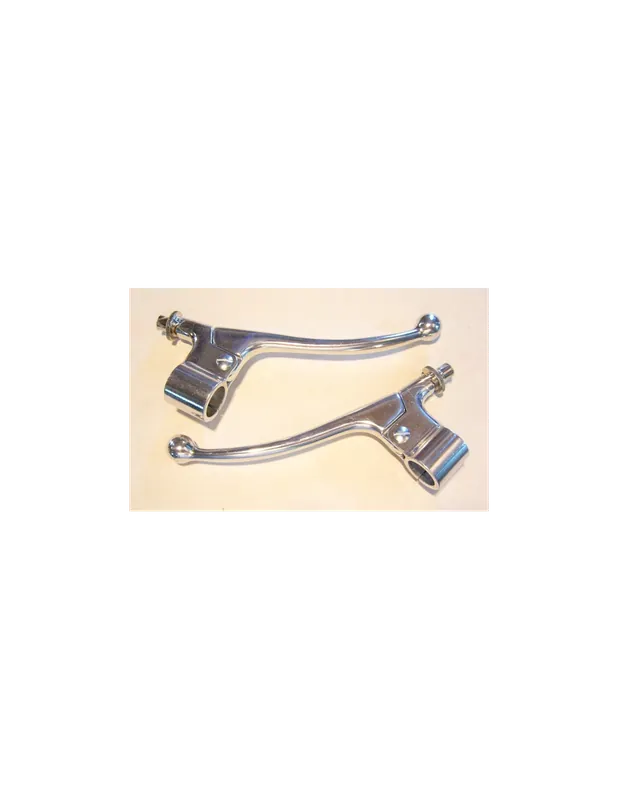 Paire de leviers de frein et embrayage Type AMAL Vente Flash